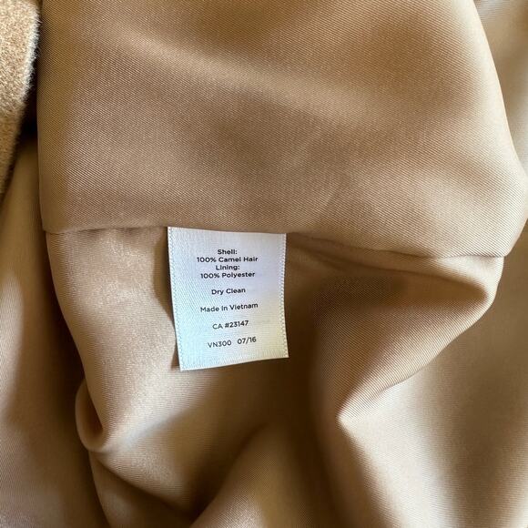 Talbot's Italian Tan Camel Hair Pencil Skirt, size 16, Academia, Preppy, Career - Picture 7 of 7